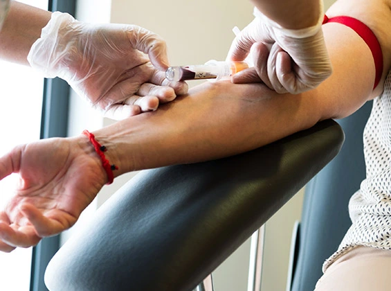 Tubos de colheitas Laboratório de Análises Clínicas na Cintramédica