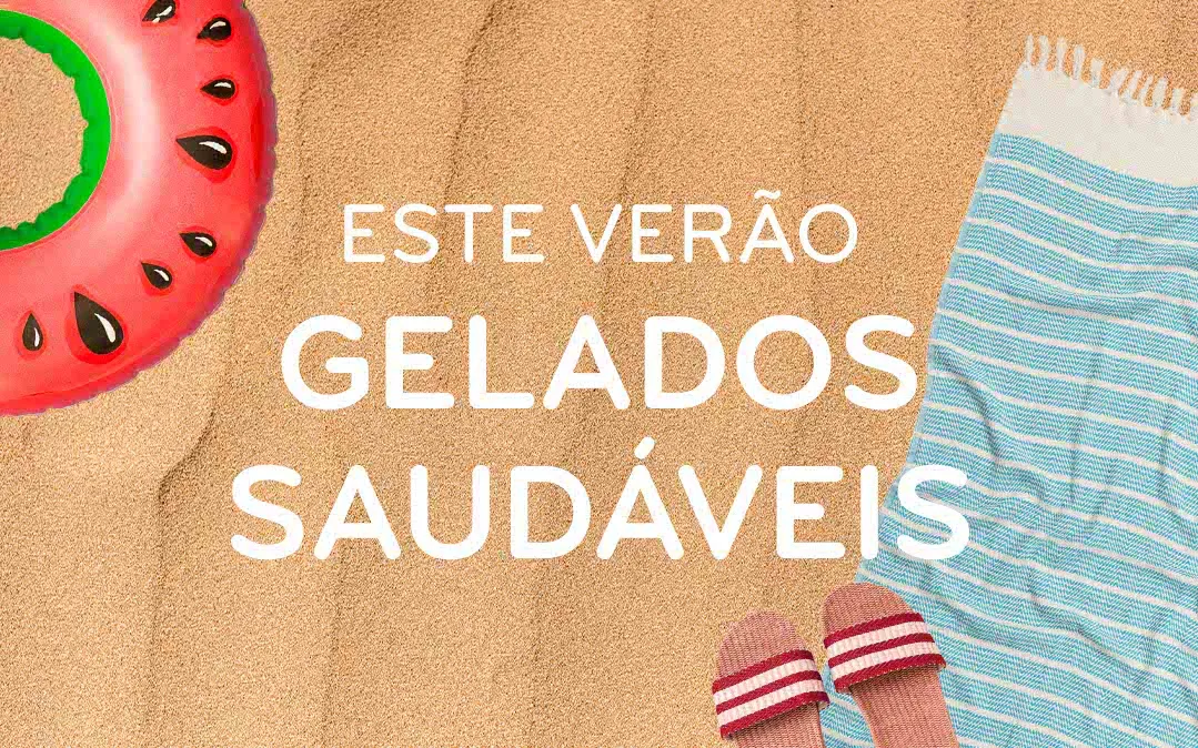 banner do artigo de blog da cintramédica sobre recietas saudáveis de gelados para se fazer no verão 