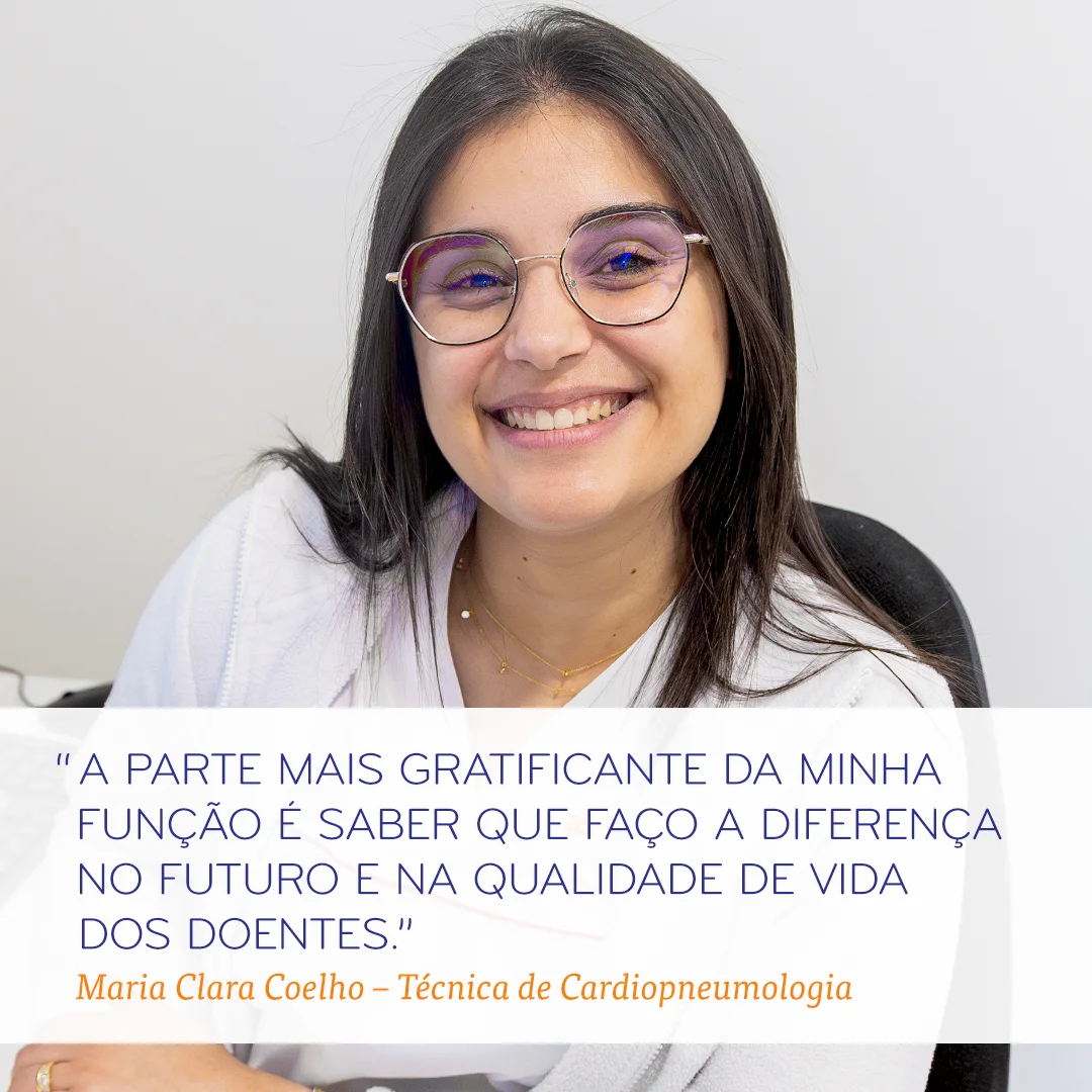 Maria Clara Coelho - Técnica de Cardiopneumologia