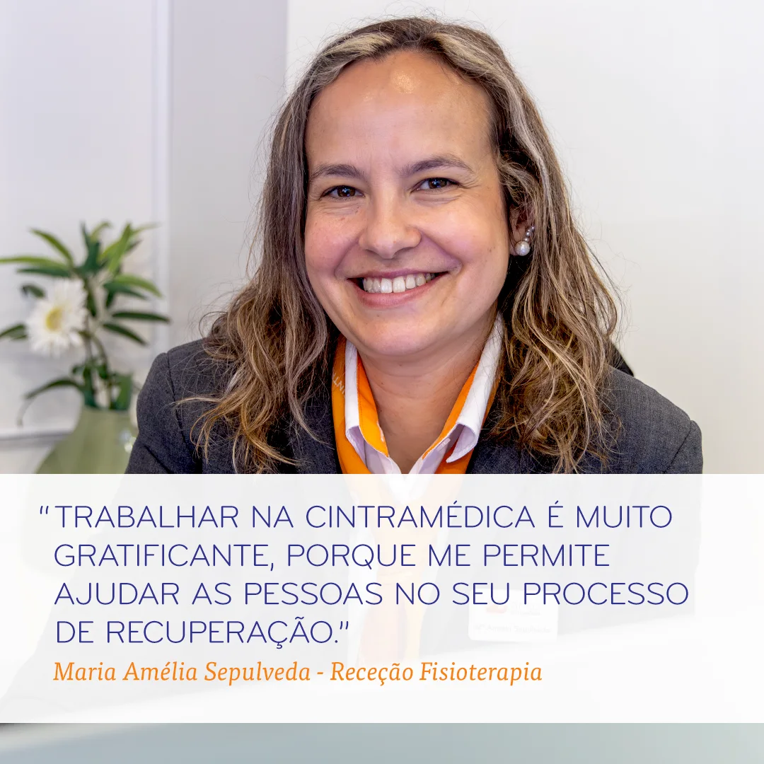 Maria Amélia Sepulveda - Receção Fisioterapia